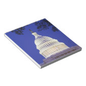 Rotunda von der US-Hauptstadt nachts, Washington Notizblock (angewinkelt)