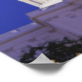 Rotunda von der US-Hauptstadt nachts, Washington Poster (Ecke)