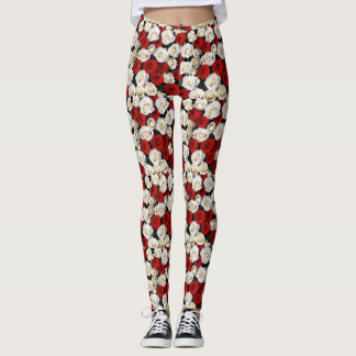 RotundWeißeRosen Leggings