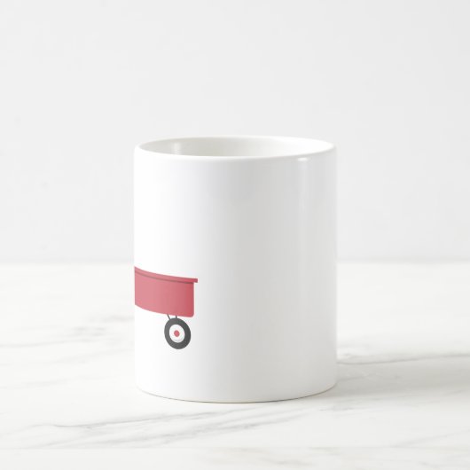 Rotwagen Kaffeetasse (Mittel)