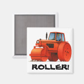 Rotwalze Magnet (Vorderseite/Rückseite)