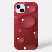 Rotwassertropfmuster Case-Mate iPhone Hülle (Rückseite)