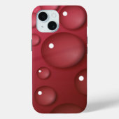 Rotwassertropfmuster Case-Mate iPhone Hülle (Rückseite)
