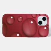 Rotwassertropfmuster Case-Mate iPhone Hülle (Rückseite (Horizontal))
