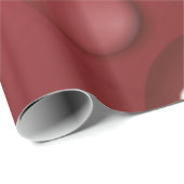 Rotwassertropfmuster Geschenkpapier (Rolleneckpunkt)