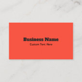 Rotweide Visitenkarte (Rückseite)