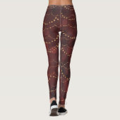 Rotweih-Leggings Leggings (Rückseite)