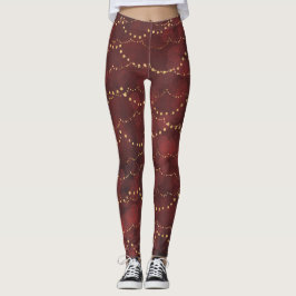 Rotweih-Leggings Leggings