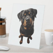 Rotweihhund Sockelschild (In Situ)