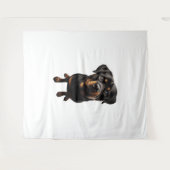 Rotweihhund Wandteppich (Vorderseite (Horizontal))