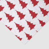 Rotweihnachtsbaumwrapppapier Seidenpapier (Detail)