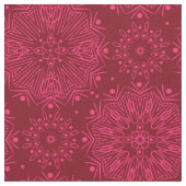 Rotweihnachtsmuster Stoff (Nahaufnahme)