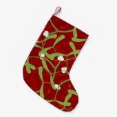 Rotweihnadel Kleiner Weihnachtsstrumpf (Vorderansicht (hängend))