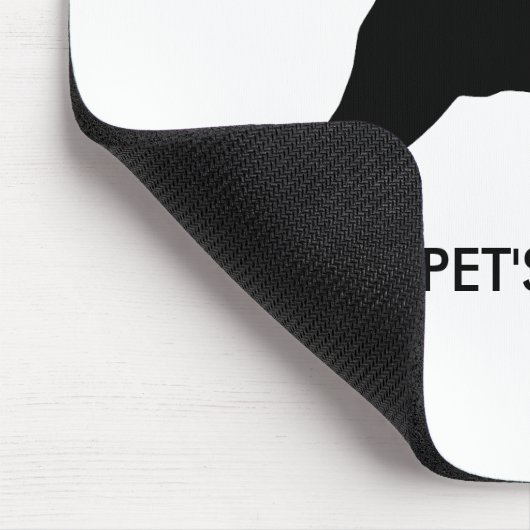 Rotweiler 2 mousepad (Ecke)