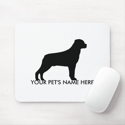 Rotweiler 2 mousepad (Mit Mouse)