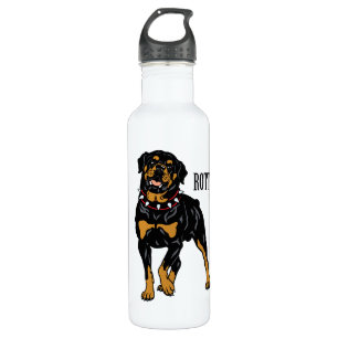 Rotweiler Edelstahlflasche