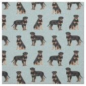 Rotweiler-Hund Stoff (Muster)