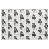 Rotweiler Stoff (Fat Quarter (45,7 x 55,9 cm))
