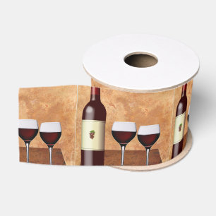 Rotwein-Band Ripsband