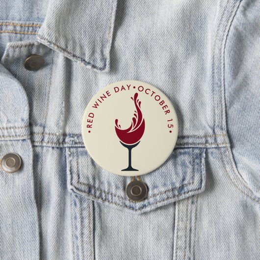 Rotwein Button (Beispiel)