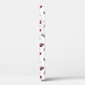 Rotwein Case-Mate iPhone Hülle (Rückseite / Links)