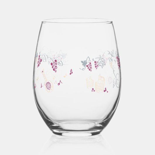Rotwein Glas (Links)
