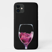 Rotwein Glaskohlengrube Case-Mate iPhone Hülle (Rückseite)