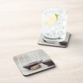 Rotwein in den stemless Gläsern Getränkeuntersetzer (Rechte Seite)