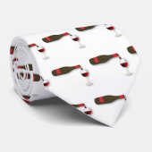 Rotwein Krawatte (Gerollt)