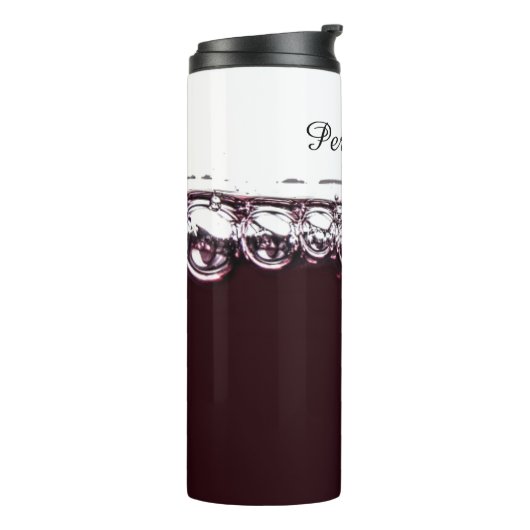 Rotwein, lila thermosbecher (Nach links gedreht)