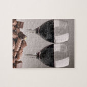 Rotwein mit Pralinen Puzzle (Horizontal)