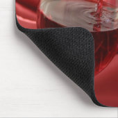 Rotwein Mousepad (Ecke)