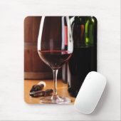 Rotwein Mousepad (Mit Mouse)