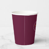 Rotwein Pappbecher (Rechts)