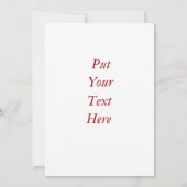 Rotwein Party Einladung Verkostung von Gläsern (Rückseite)