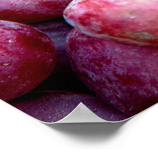 Rotwein Poster (Ecke)