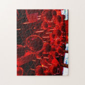 Rotwein Puzzle (Vertikal)