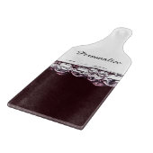 Rotwein Schneidebrett (Ecke)