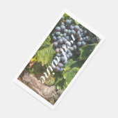 Rotwein Serviette (Ecke)