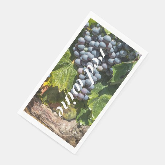 Rotwein Serviette (Ecke)