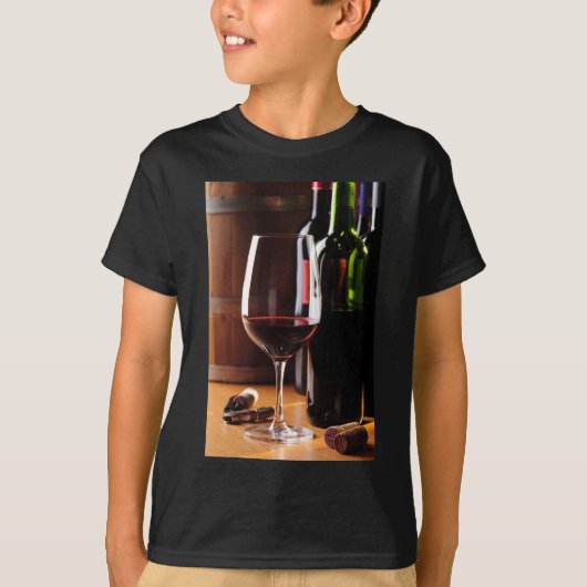 Rotwein T-Shirt (Vorderseite)