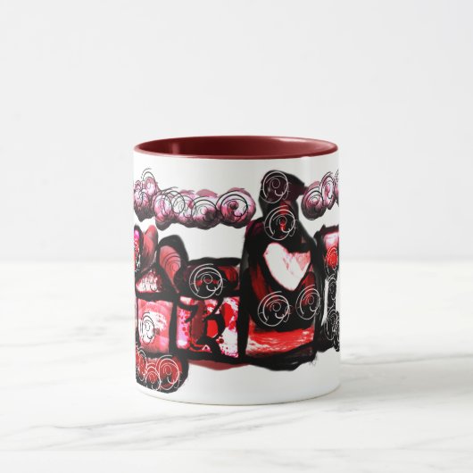 Rotwein Tasse (Zentrum)