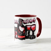 Rotwein Tasse (VorderseiteRechts)