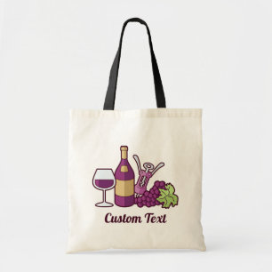 Rotwein Tote Tasche