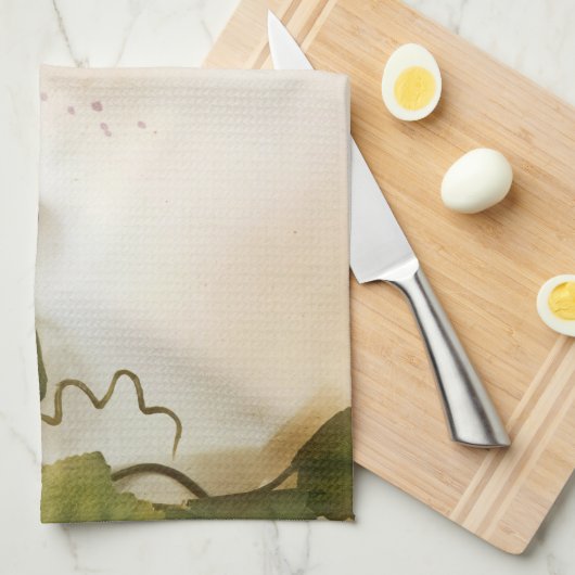 Rotwein Trauben Korkschnecke Küchengeschirr Handtu Geschirrtuch (Viertel Falte)