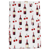 Rotwein und Cherry Mittlere Geschenktüte (Vorderseite)