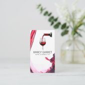 Rotwein | visitenkarte (Stehend Vorderseite)