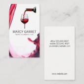 Rotwein | visitenkarte (Vorne/Hinten)