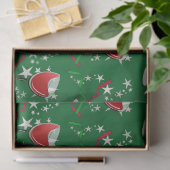 Rotwein-Weihnachten Seidenpapier (Geschenk)