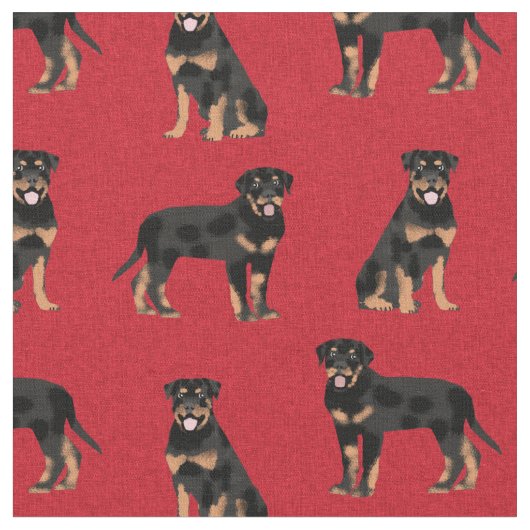 Rotweishund Stoff (Nahaufnahme)